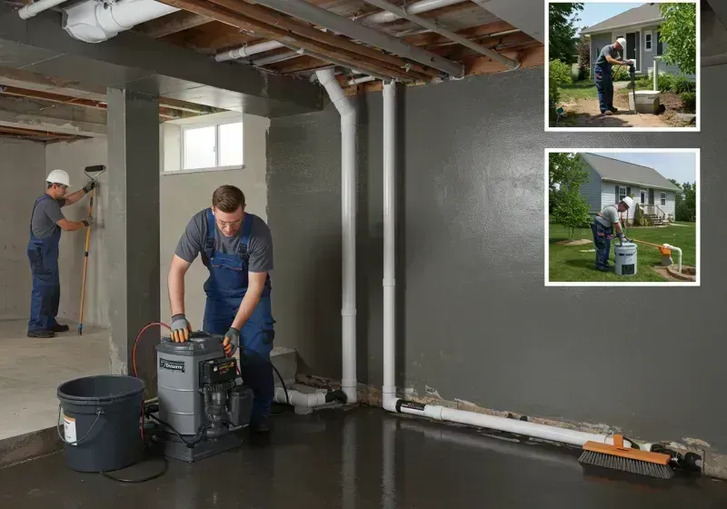 Basement Waterproofing and Flood Prevention process in Casey, IL